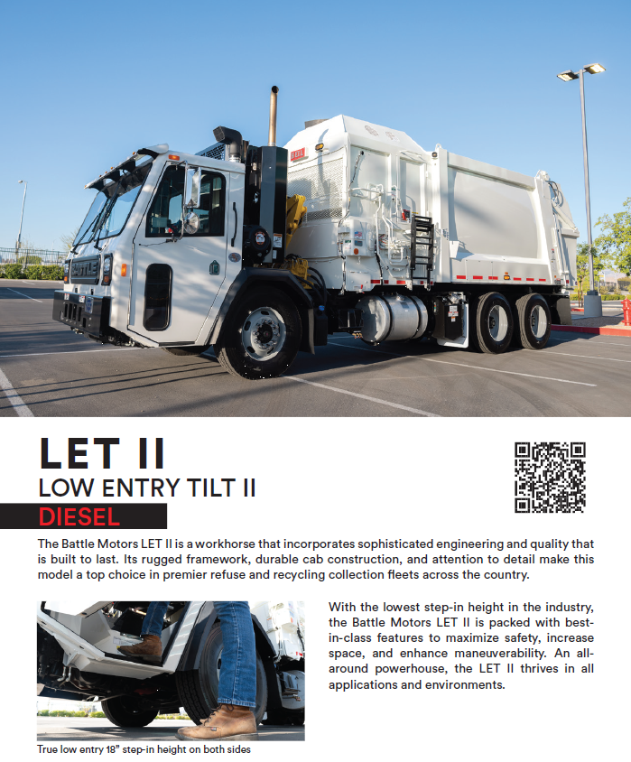 Battle Motors Low Entry Tilt II Diesel Brochure